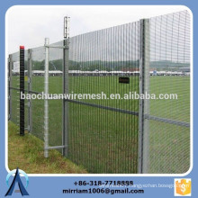 High quality 76.2mm*12.7mm hot dip galvanized 358 Security Fence, 358 fence, 358 high security fence